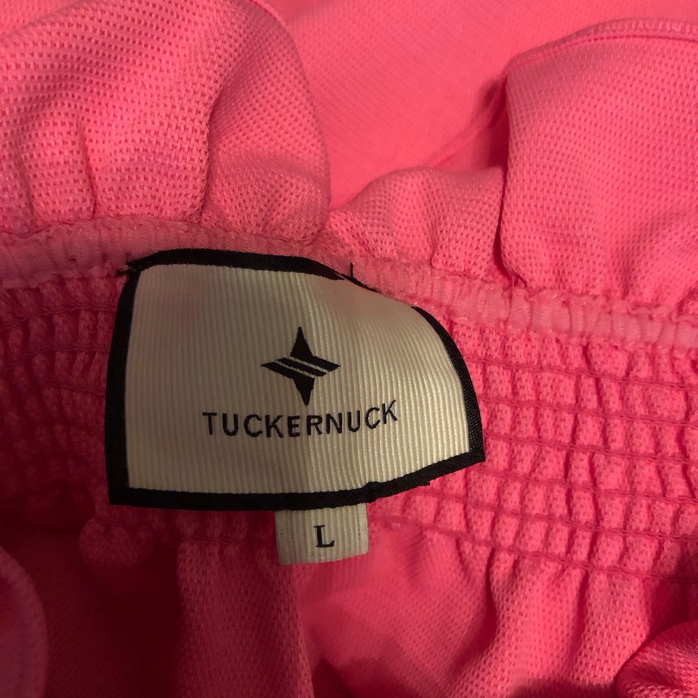 Pink off the shoulder top
